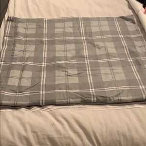 NEW Tommy Hilfiger gray flannel king shams